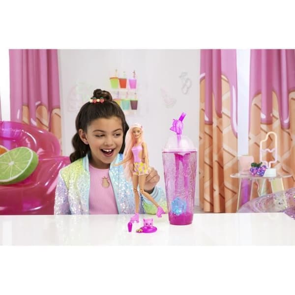 Barbie®-Pop Reveal Fruit Series-Doll Strawberry Lemonade Doft HNW41