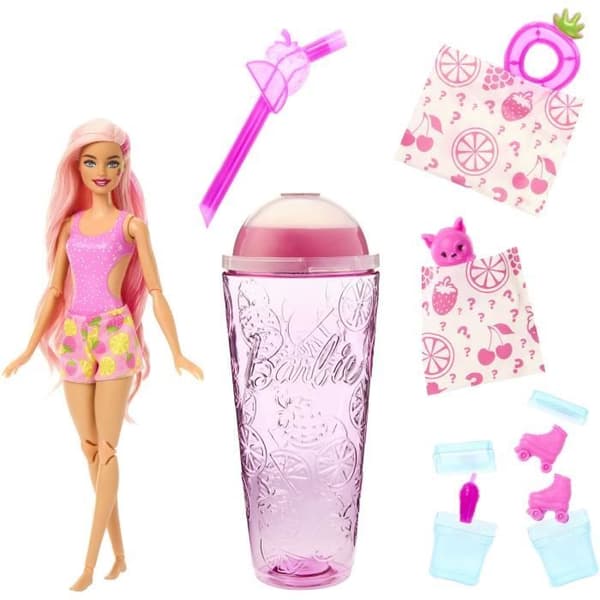 Barbie®-Pop Reveal Fruit Series-Doll Strawberry Lemonade Doft HNW41
