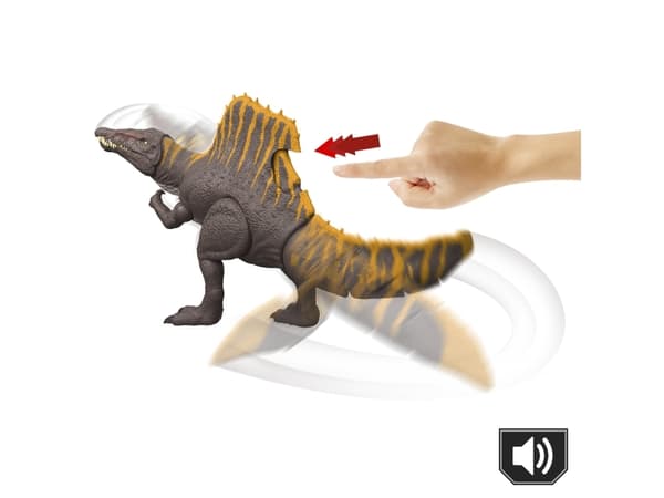 Jurassic World Rebirth Tail Thrasher Spinosaurus