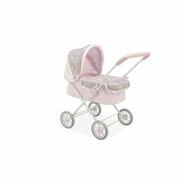 Dockvagn Arias Emma 35 x 61 x 60 cm Rosa (35 x 61 x 60 cm) (handlebar height 57 cm)