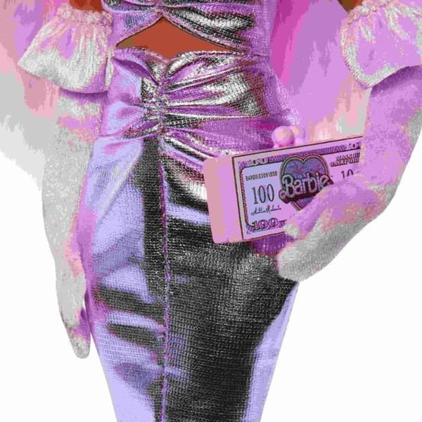 Barbie-Deluxe Stil-Barbie-Docka Med Blank Rosa Klänning HYV25
