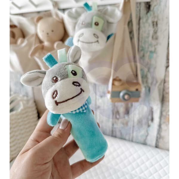 WOOPIE BABY Pehmeä Aistilelu Nokalla - Sininen
