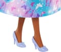 Miniatyrbild 3 av 4: Docka Mattel - 621787 - Prinsessdocka Barbie, blå och lila klänning