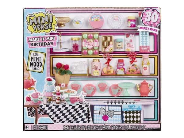 MGA''s Miniverse Make It Mini Birthday Multipack, 8 år, Flerfarget, Plast, Harpiks