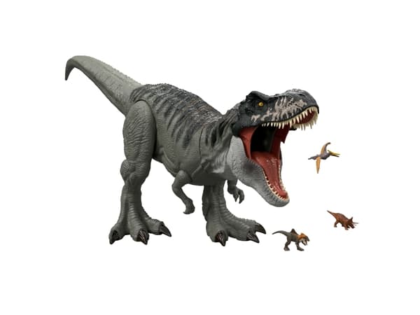 Jurassic World SUPER COLOSSAL TYRANNOSAURUS REX, 4 År, Flerfarvet