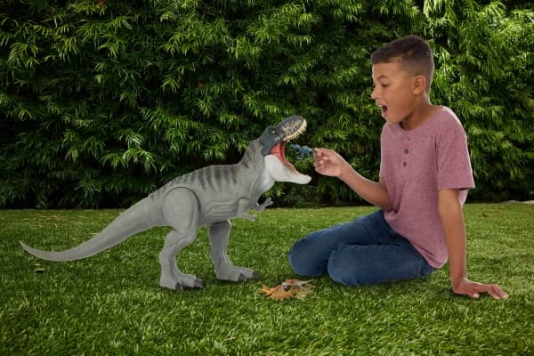 Jurassic World SUPER COLOSSAL TYRANNOSAURUS REX, 4 År, Flerfarvet