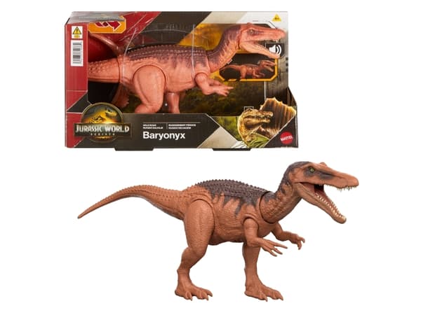 Figurka Mattel Jurassic World Odrodzenie Barionyks Ryczący dinozaur Figurka (JGC79)