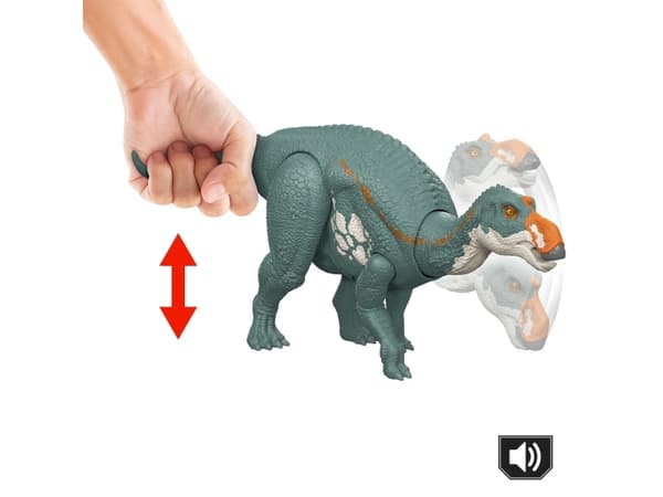 Jurassic World WILD ROAR Maiasaura, 4 år, flerfarget