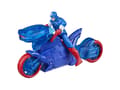 Miniatyrbilde 3 av 5: Avengers Capt. America Turbo Cycle & figure 10 cm