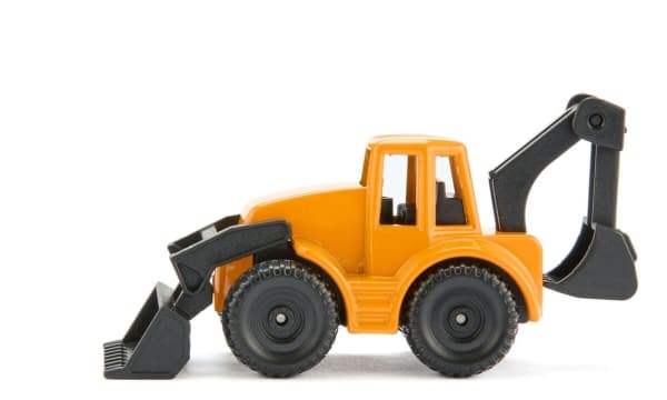 Siku MAN Truck with Backhoe Loader
