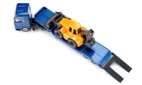 Siku MAN Truck with Backhoe Loader