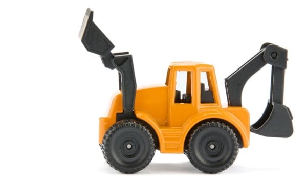 Siku MAN Truck with Backhoe Loader