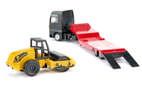 Siku MAN Truck with Compacter Loader