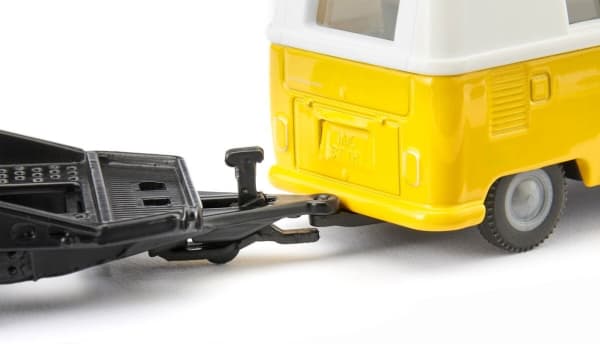 Siku VW T1 with Trailer and VW Beetle
