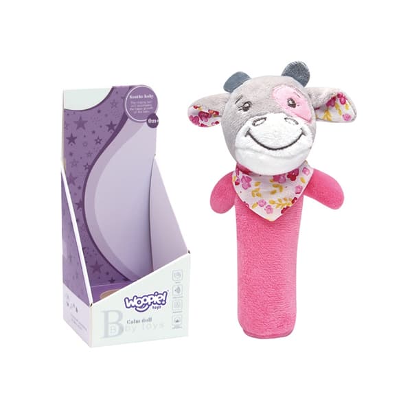 WOOPIE BABY Mjuk Sensorisk Leksak med Pip - Rosa