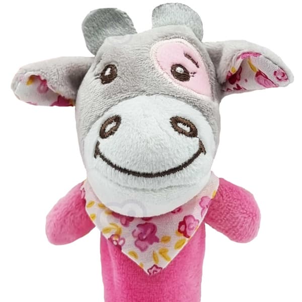 WOOPIE BABY Mjuk Sensorisk Leksak med Pip - Rosa