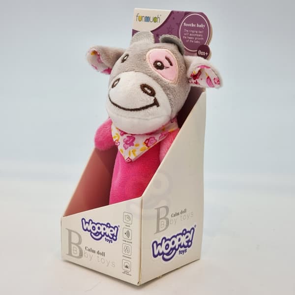 WOOPIE BABY Mjuk Sensorisk Leksak med Pip - Rosa