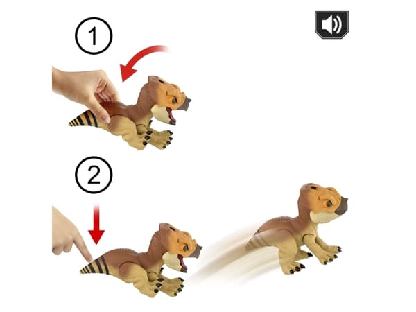 Jurassic World Rebirth Tame 'n Train Dolores