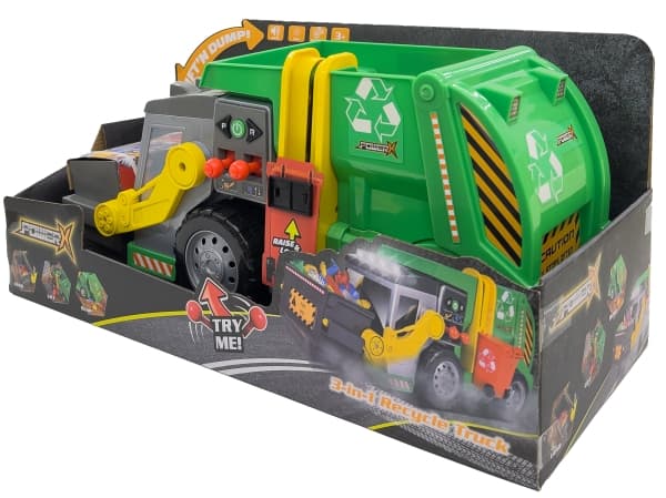 Power X, Lift'N'Dump Recycle Truck