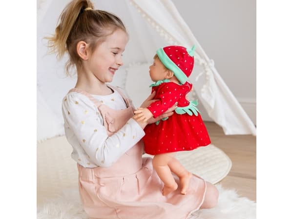 TINY TREASURES, Strawberry Cutie Outfit