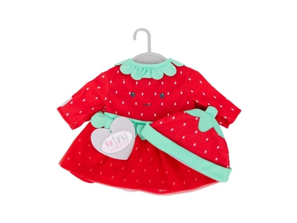 TINY TREASURES, Strawberry Cutie Outfit