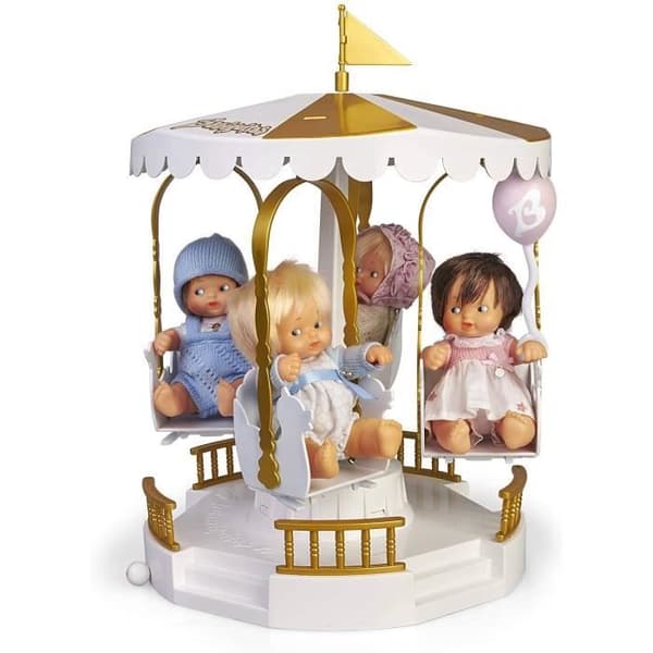 Musikkarusell - Famosa - 700015806 - 4 figurer - Traditionell snöre - Klassisk musik