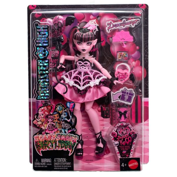 Monster High Scary Sweet Birthday 1600 Draculaura doll
