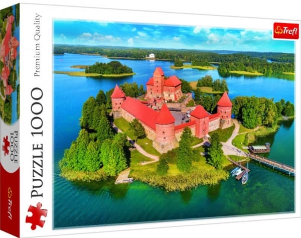 Puzzle TRAKų CASTLE TREFL, 1000 pieces