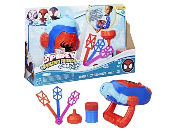 Spidey & Friends Water-Webs Bubble Slinger