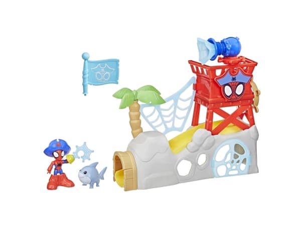 Spidey & Friends Water-Webs Pirate Island Playset