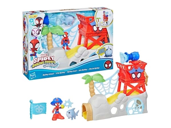 Spidey & Friends Water-Webs Pirate Island Playset