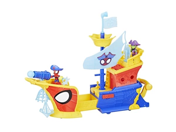 Spidey & Friends Water-Webs Bubble Pirate Ship