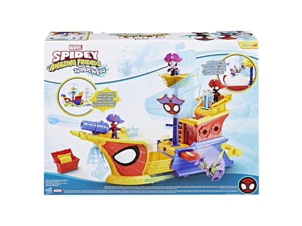 Spidey & Friends Water-Webs Bubble Pirate Ship