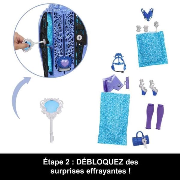 MONSTER HIGH Monstrous Secrets Abbey Bominable-Boxsæt - Monster High - HXH87