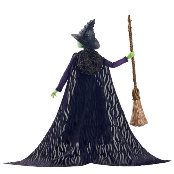 Mattel Wicked Elphaba docka med flätat hår och flera poser - Wicked - HXY38