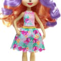 Miniatyrbild 2 av 6: Enchantimals-Golita Getfamilj-Docka och 3 Getfigurer HXC00