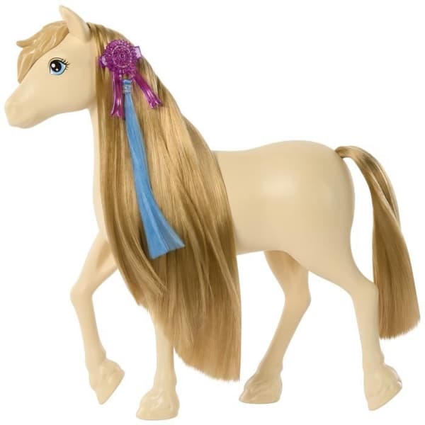 Barbie – Barbie Mysterier: Den store hestejagt - Pony og tilbehør HXJ36