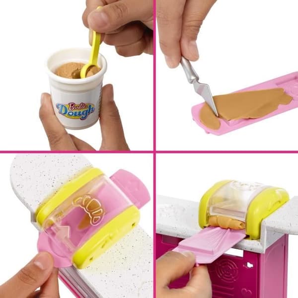 Barbie-Barbie Pastry-Malibu-nukkesetti ja 18 asustetta HJY19