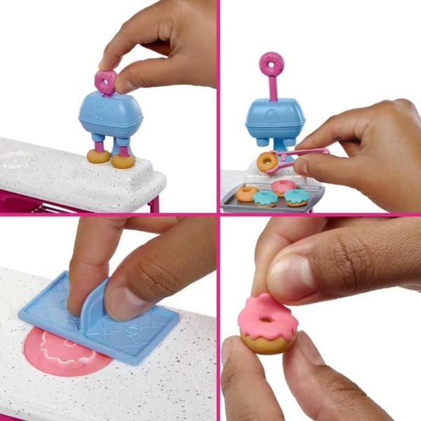 Barbie-Barbie Pastry-Malibu-nukkesetti ja 18 asustetta HJY19
