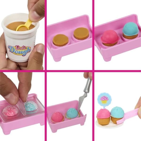 Barbie-Barbie Pastry-Malibu-nukkesetti ja 18 asustetta HJY19
