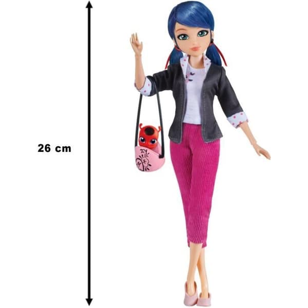 Mirakulös Nyckelpiga - 26 cm Marinette Modedocka - BANDAI