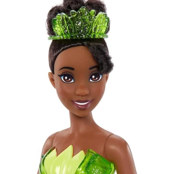 Tiana docka 29 cm, Mattel Disney Prinsessa docka klädsel och tillbehör HLW04