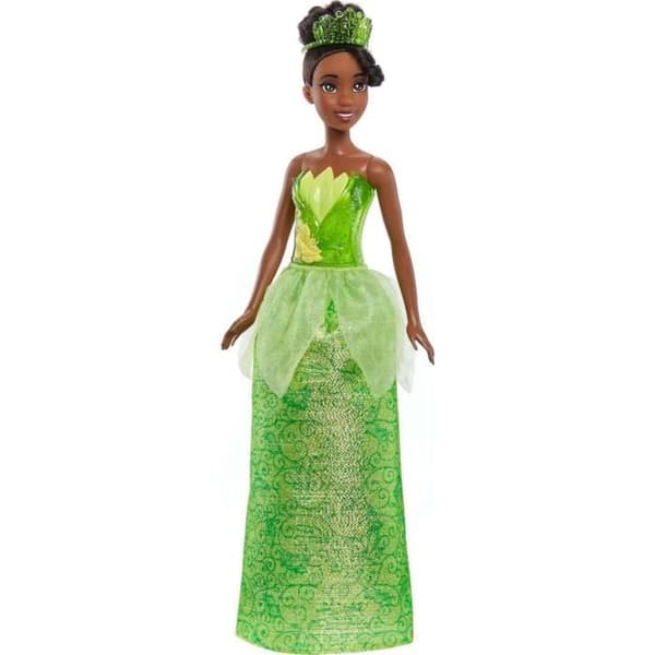 Tiana docka 29 cm, Mattel Disney Prinsessa docka klädsel och tillbehör HLW04