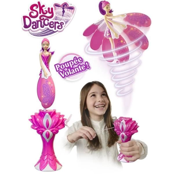 Sky dancers - LANSAY - Pretty Poppy - Flyvende dukke - Fra 6 år