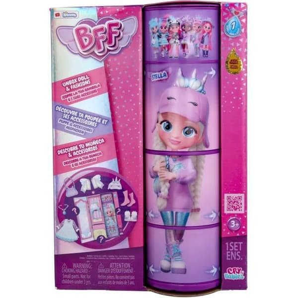 IMC TOYS - Stella modedukke - Cry Babies Bedste Venner For Altid - 904330