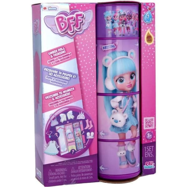 IMC TOYS - BFF Kristal Modedukke - Cry Babies Bedste Venner For Altid - 904323