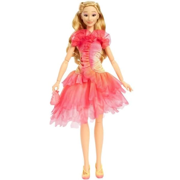 Mattel-Wicked-Glinda-nukke irrotettavilla asusteilla ja vaatteilla - Disney - HXT63