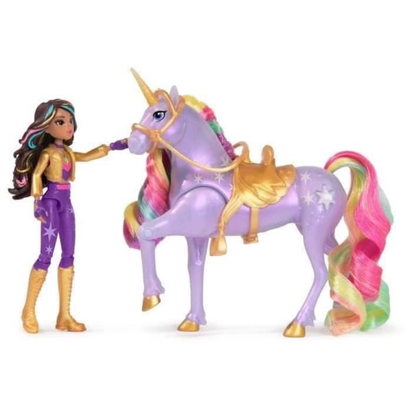 SNURRMÄSTAREN SOPHIA OCH WILDSTAR MAGIC LIGHT Unicorn Academy