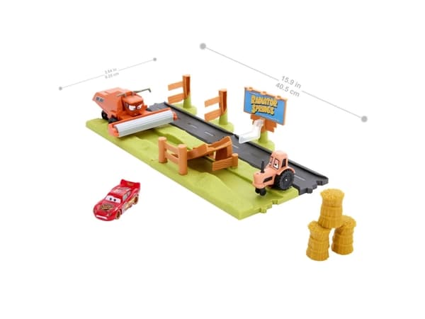 Pixar Cars Frank Escape & Stunt Race