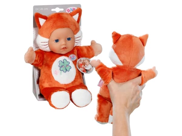 BABY born for babies Fox 26cm, Babydukke, Jente, 0 år, Gutt/Jente, 260 mm, Flerfarget